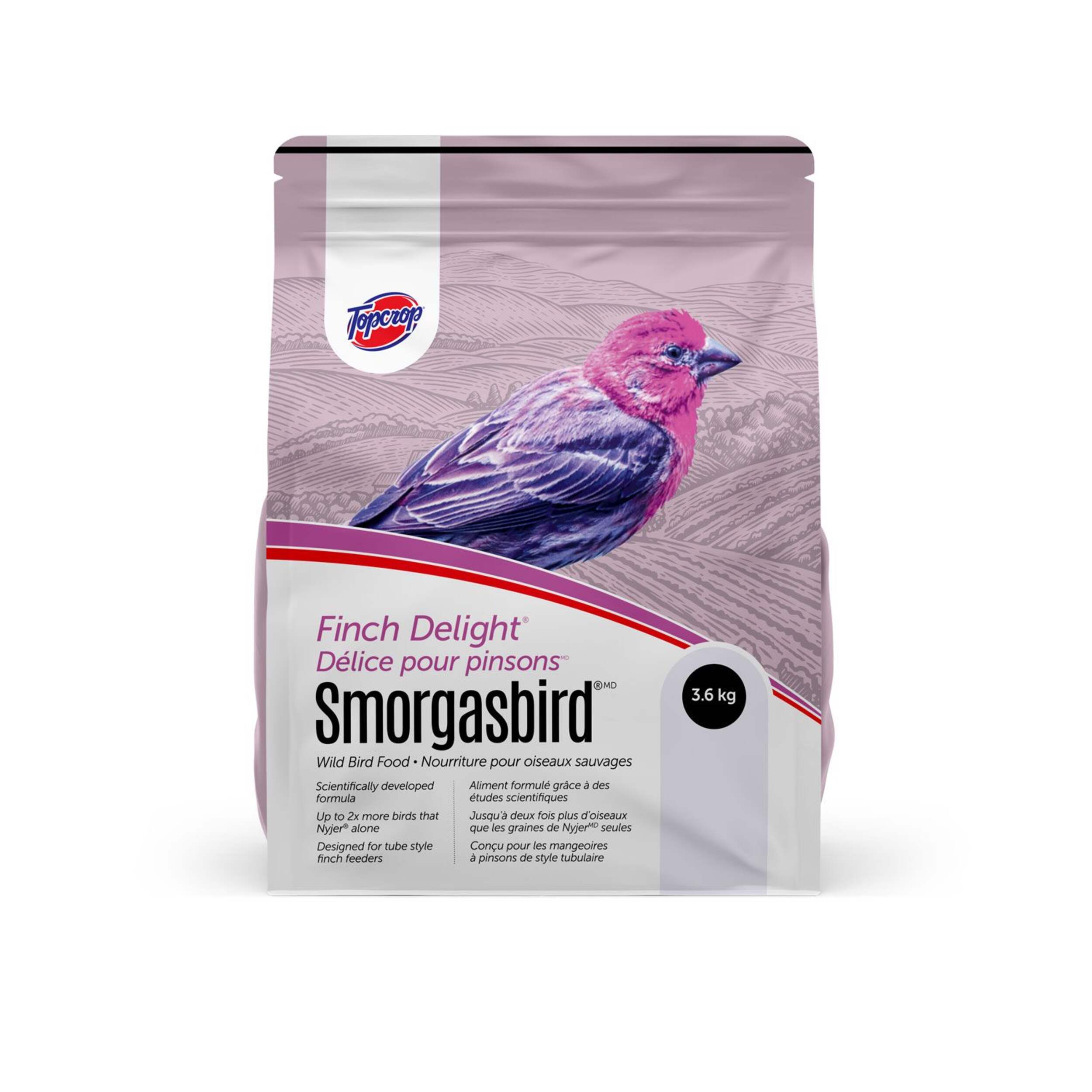 Topcrop Smorgasbird Finch Delight Bird Seed for Canadian Birds, 3.6-kg Front_Flat