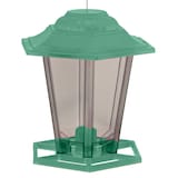 Mangeoire à oiseaux suspendue en plastique pour extérieur de mini lanterne Panacea, 0,5 lb Front_Elevated