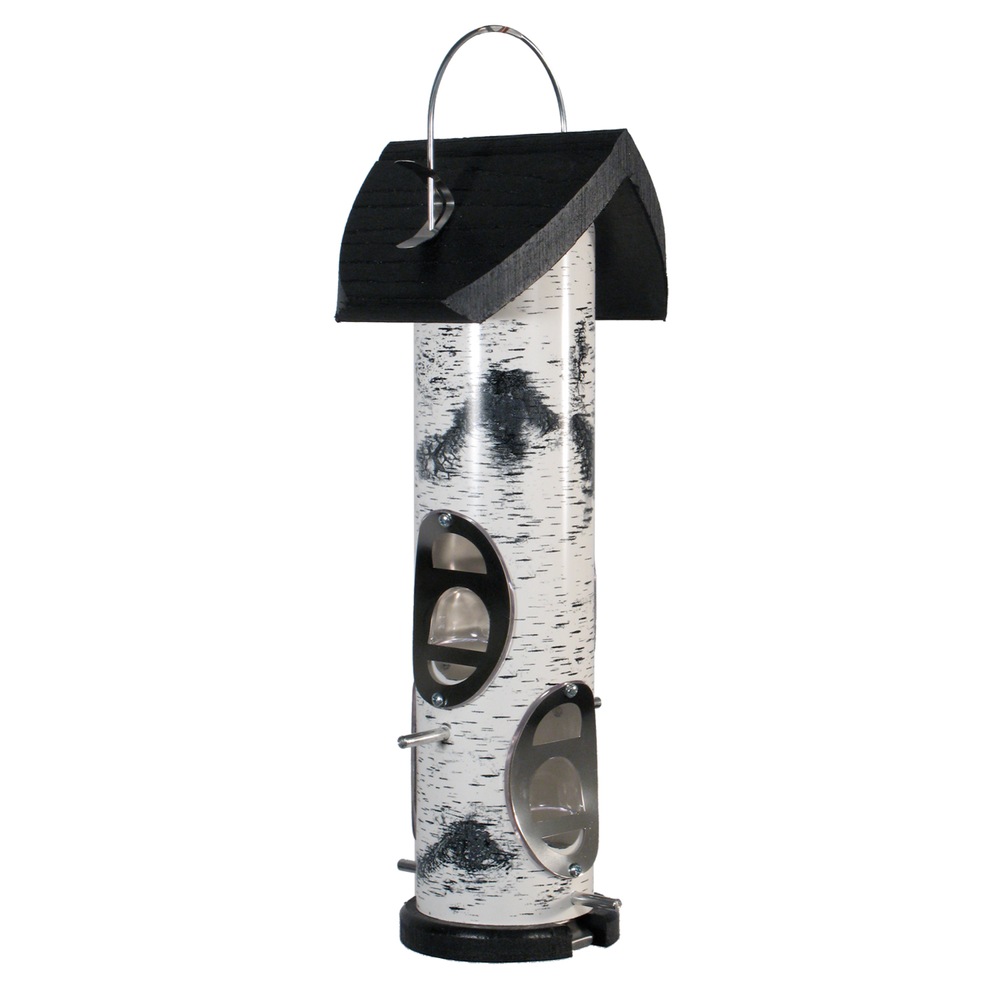 Panacea Birch Log Mixed Bird Seed Tube Feeder, 2lb Canadian Tire