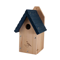 Nichoir pour jardin d'extérieur Panacea, merlebleu, 13 po Front_Angled_Left