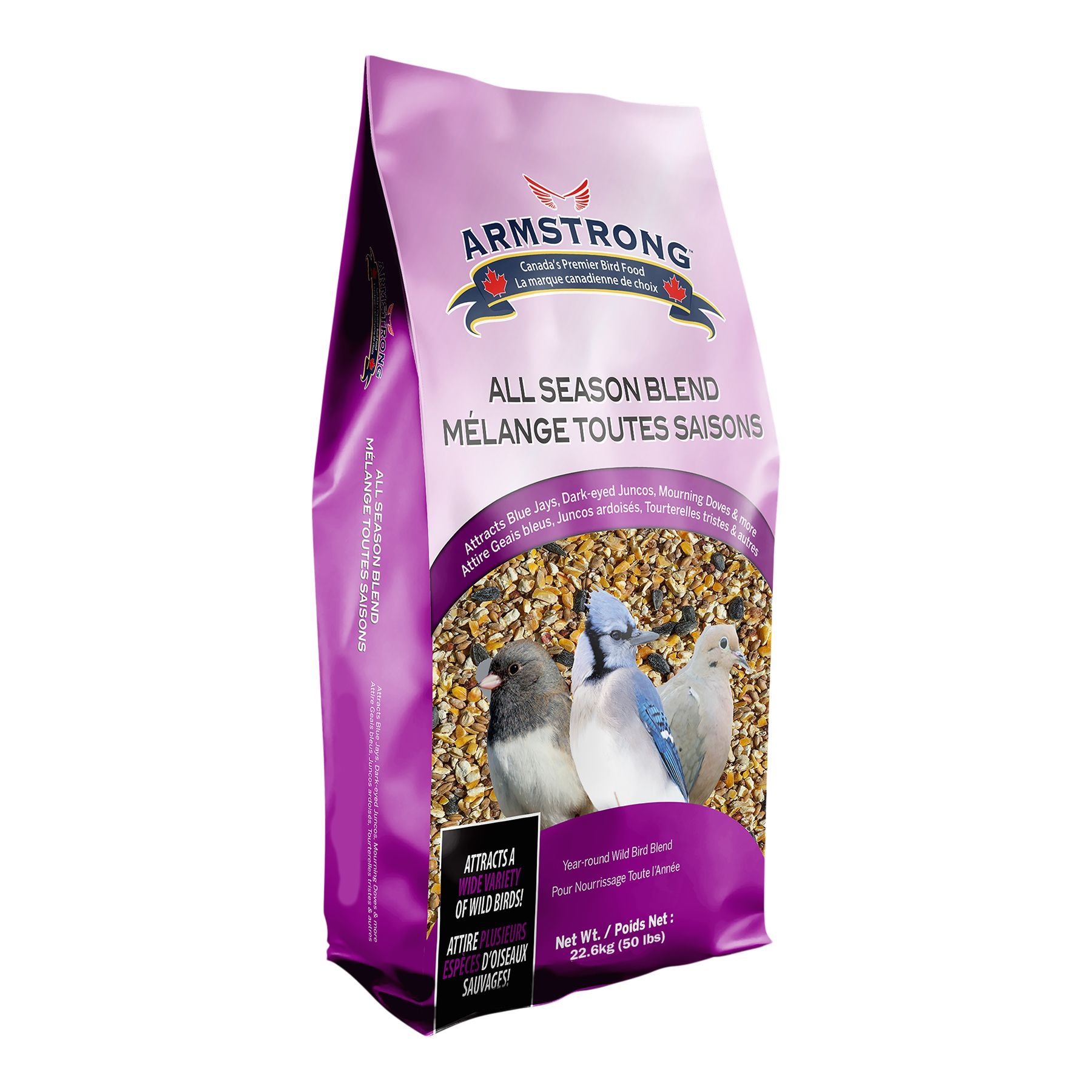 Armstrong All Season Blend Bird Seed, 22.6kg Canadian Tire