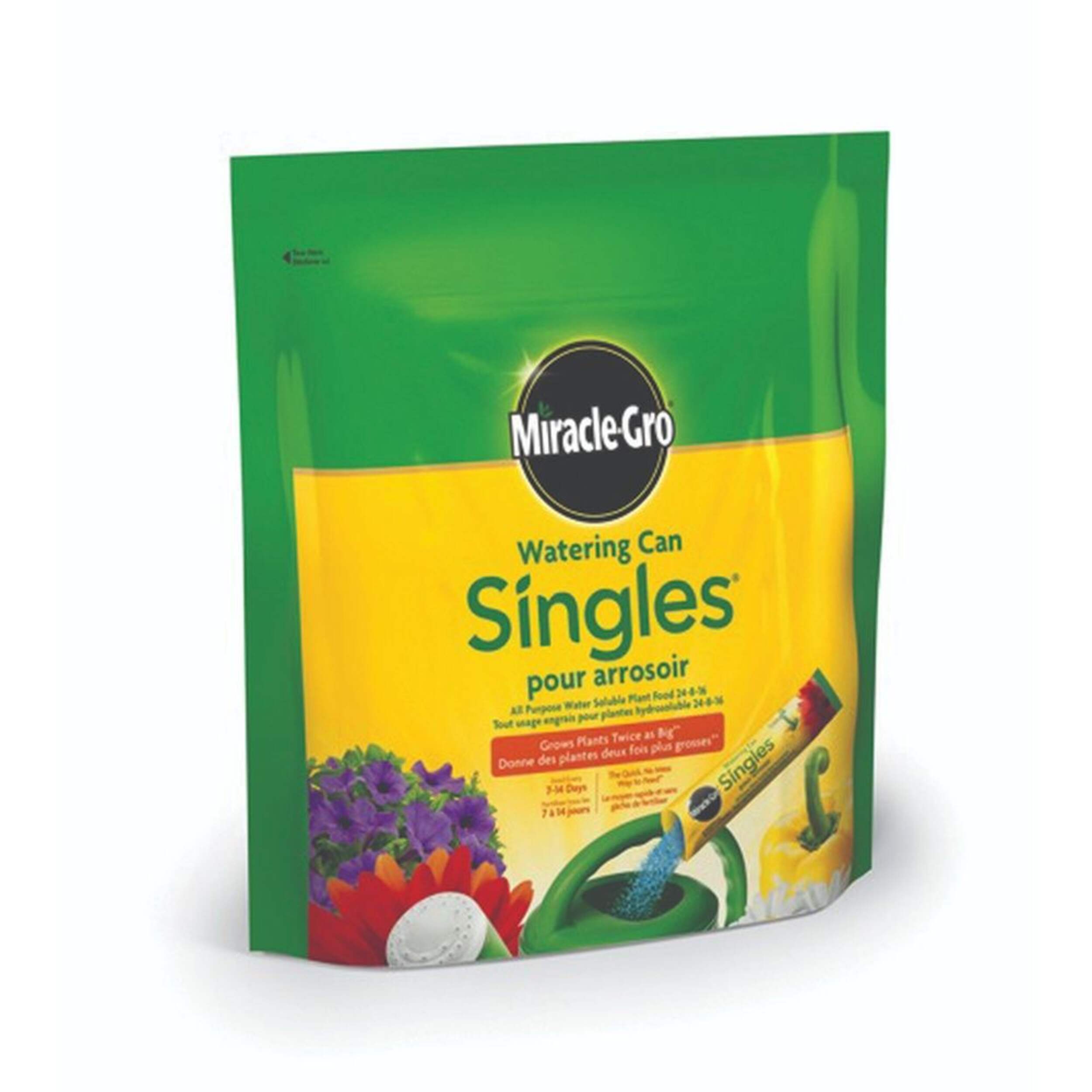 Engrais tout usage hydrosoluble Miracle-GroMD Singles, paq. 6 Front_Three_Fourths_Angled_Right