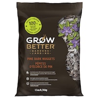 Garden Club Ground Cover Bark Nuggets, 56-L Front_Flat