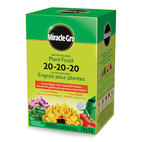 Miracle-Gro® All Purpose Water Soluble Plant Food, 20-20-20, 1.36-kg