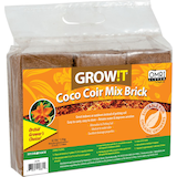 GROWIT Coco Coir Mix Brick, 650-g, 3-pk Front_Angled_Right