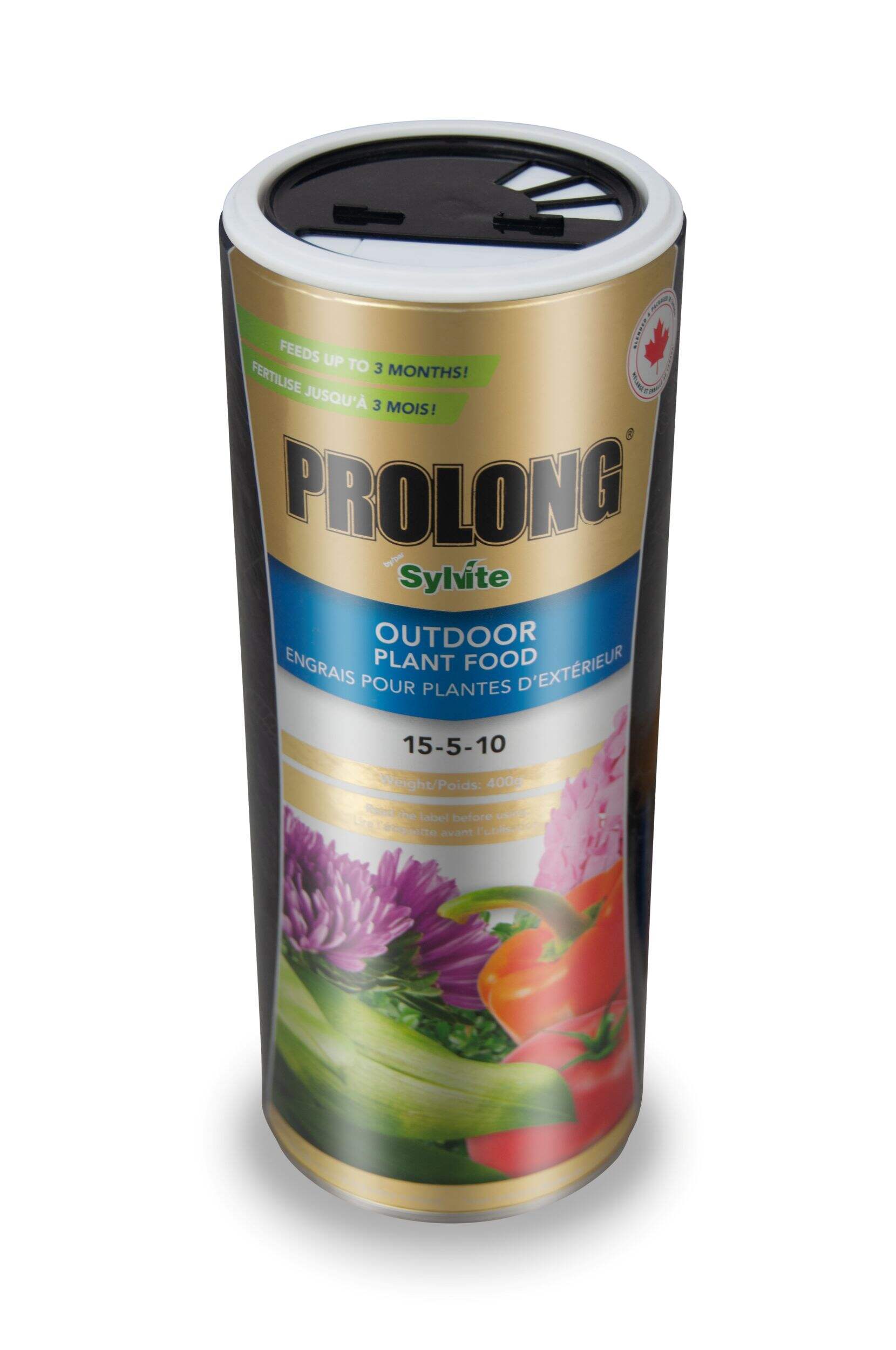 PROLONG Slow Release Nitrogen Outdoor Plant Food, 15-5-10, 0.4kg Front_Elevated
