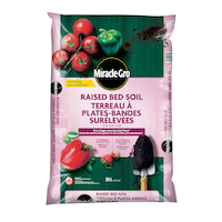 Miracle-Gro Raised Bed Soil for Vegetables, Herbs & Fruits, 50-L Front_Flat