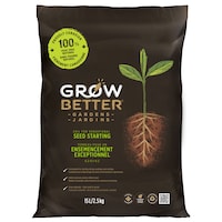 GrowBetter Gardens Seed Starting Mix, 15-L