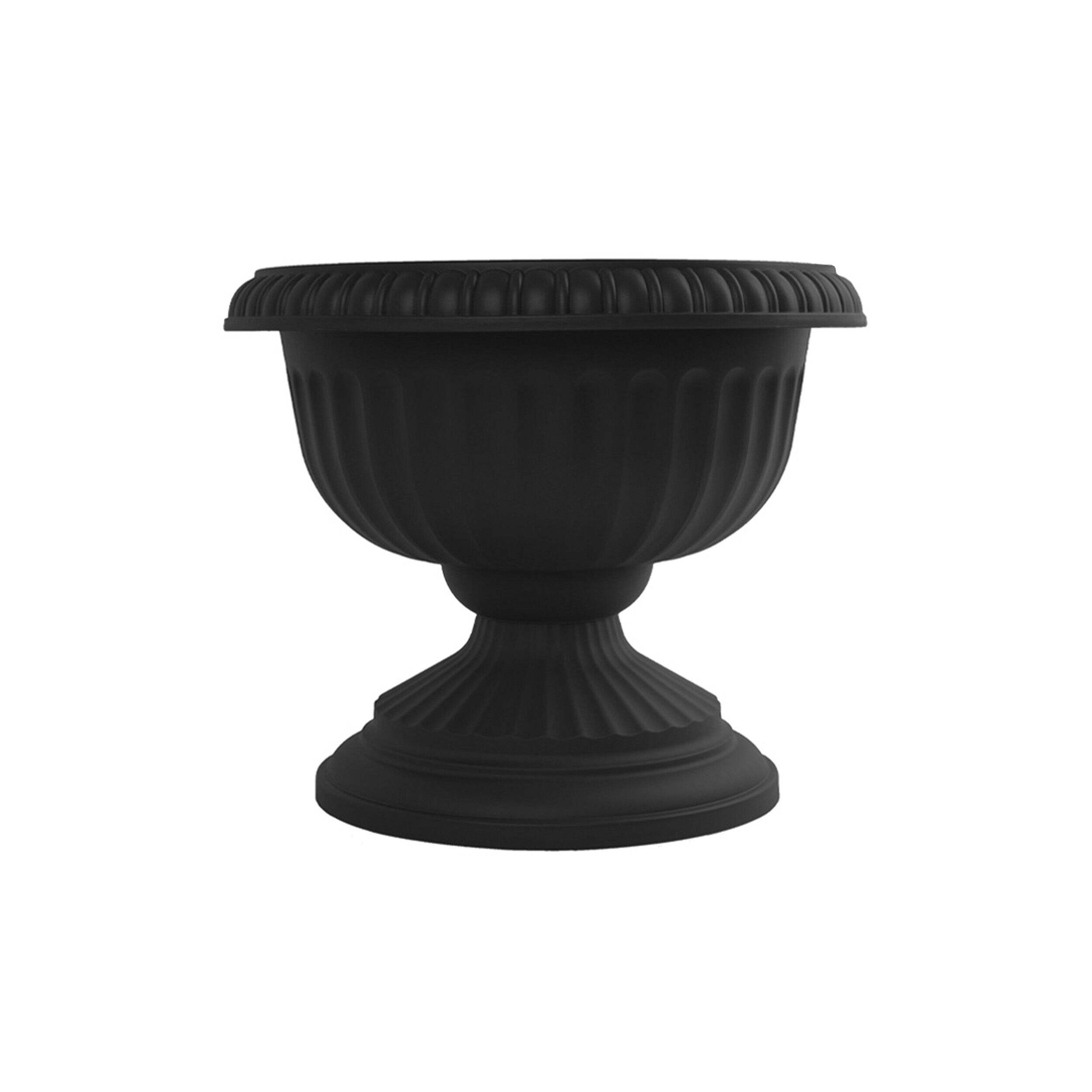 18" Grecian Urn Blk