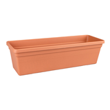 Jardinière pour appui de fenêtre pour balcon, plastique, noir Front_Angled_Right