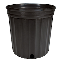Planter's Pride Round Nursery Plant Pot, 7.5-L, Black