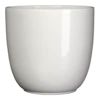 CANVAS Tusca Indoor Ceramic Round Planter, 17-cm, Assorted Colours Front_Elevated