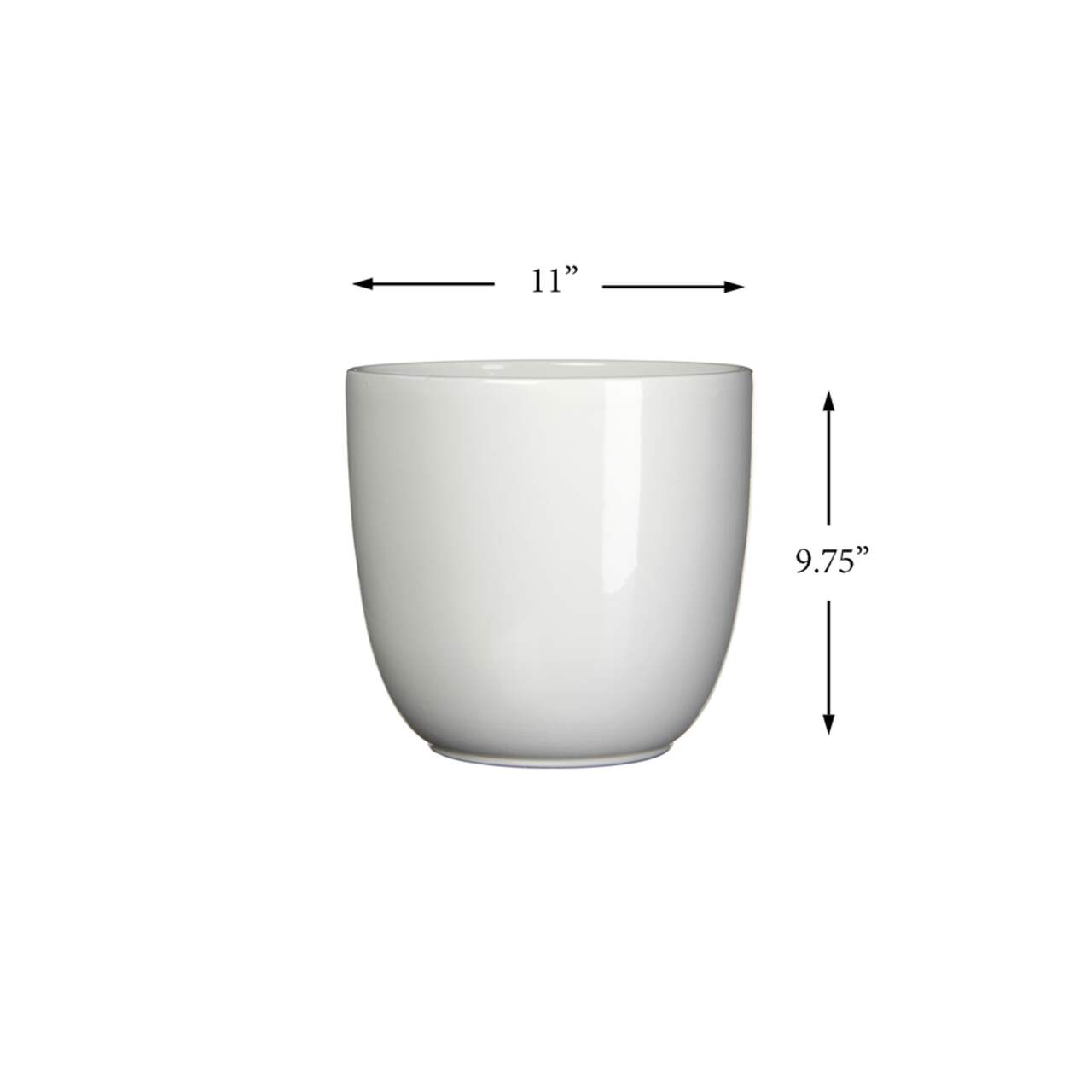 CANVAS Tusca Indoor Ceramic Round Planter 28 cm Assorted Colours
