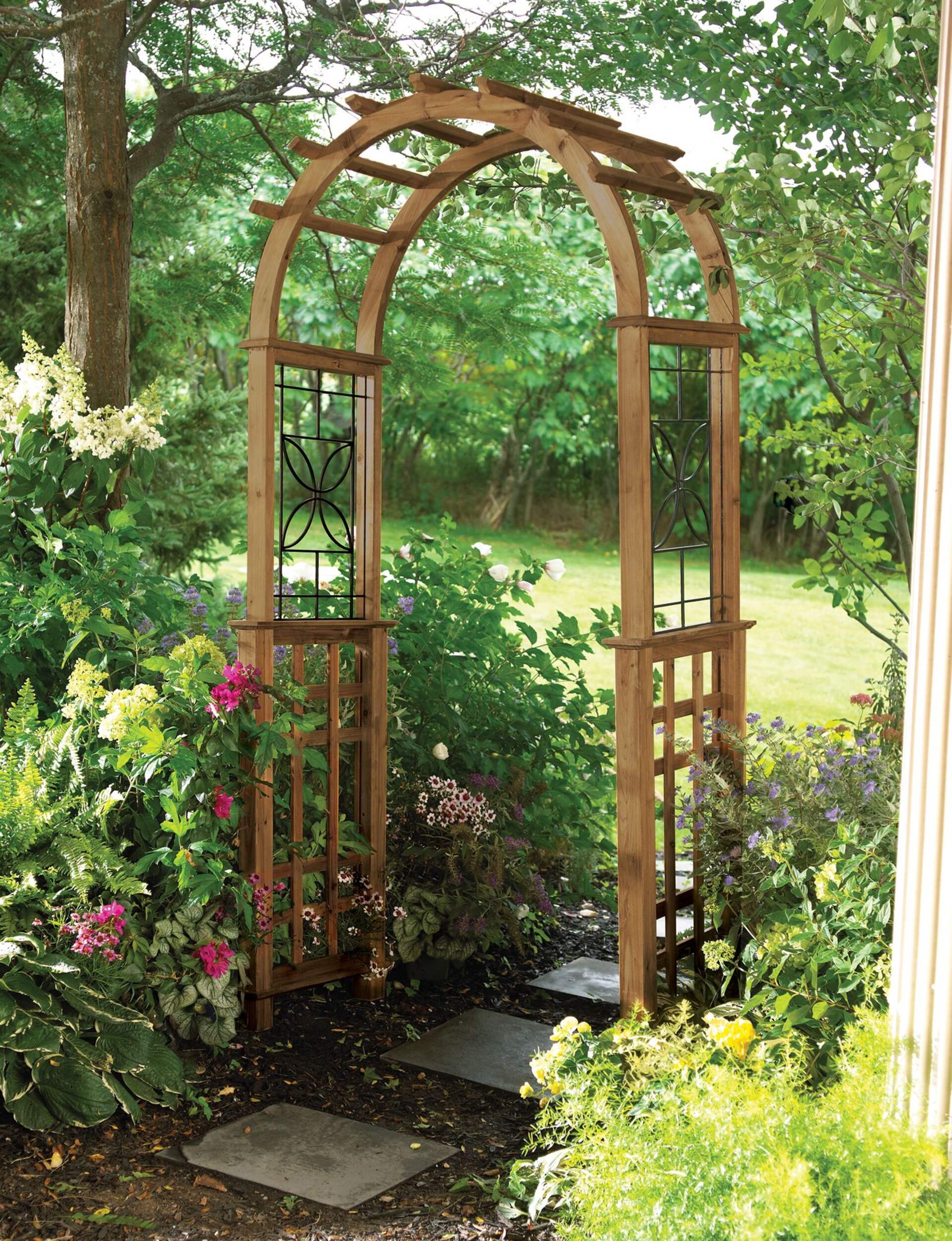 Tonnelle en bois, de base Front_Angled_Left
