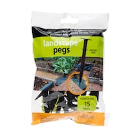 Piquets pour toile géotextile, facile à installer, 16 po, paq. 15