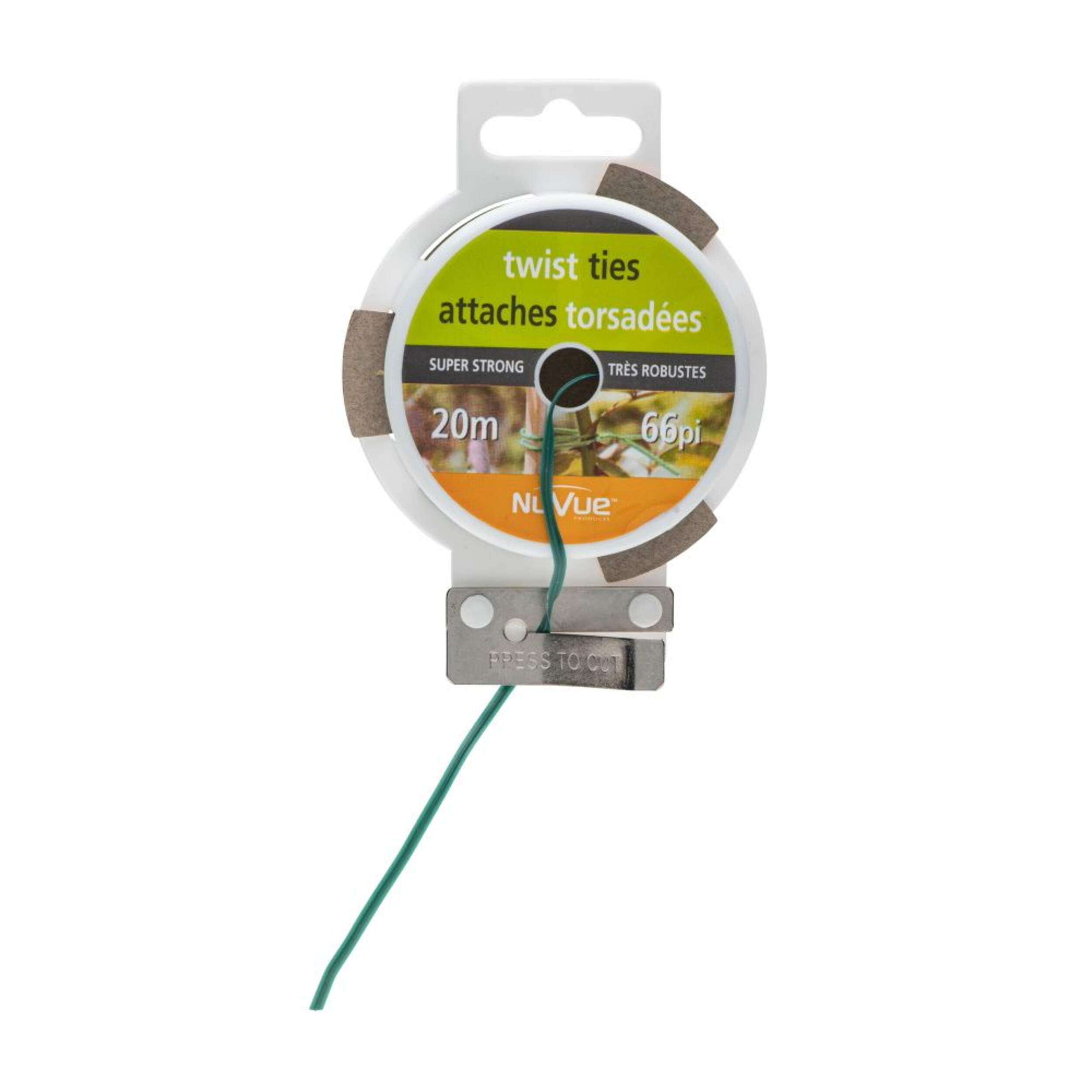 Rouleau d'attache tout usage, étanche et flexible, 66 pi Front_Flat