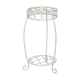 Panacea White Plant Stand, 20-in