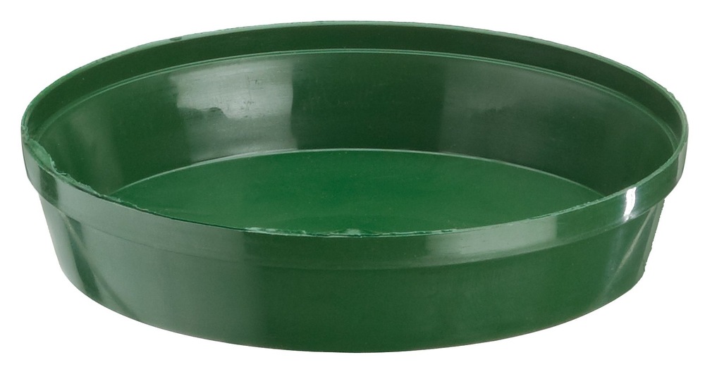 Planter's Pride Round Grower Plant Saucer, Assorted Sizes, Green