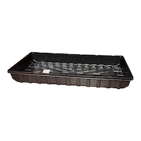 Jiffy Plastic Plant Tray For Seed Starter, 11-in x 22-in Front_Angled_Left