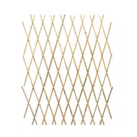 Clôture de jardin en bambou naturel Quest Select, robuste et léger, 1,2 x 1,8 m (4 x 6 pi) Front_Flat