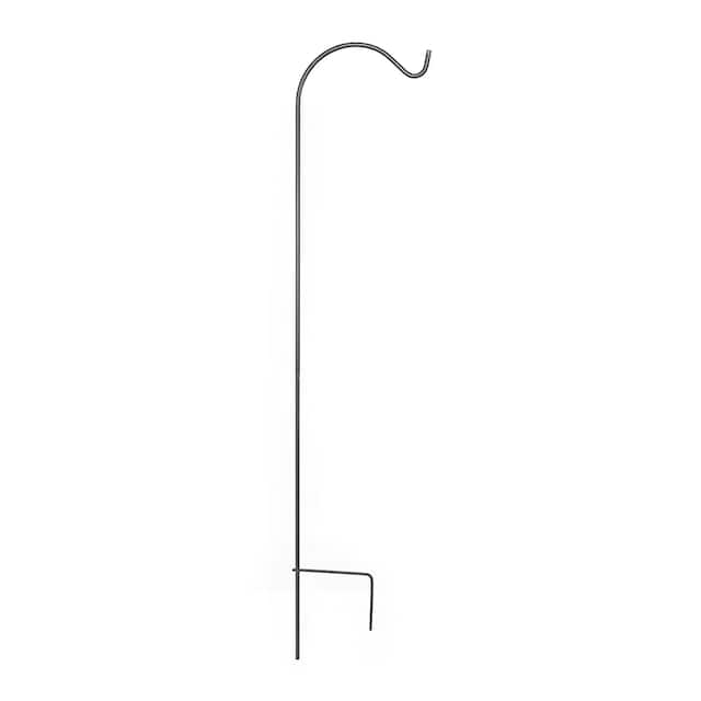 Single Iron Plant Hanger Shepherd Hook, 64-in, Black | Canadian Tire