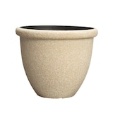 Round Sandstone Planter