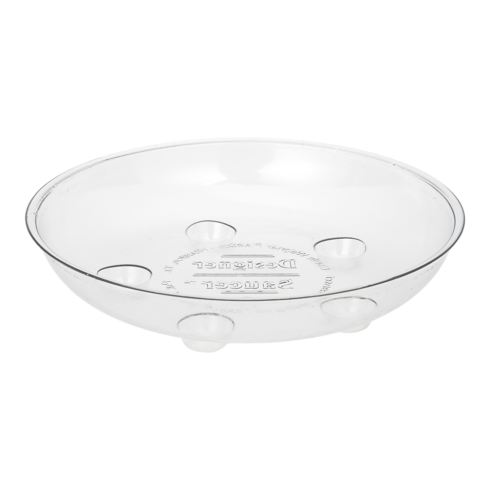 Carpet Saver Plastic Plant Saucer, 6in, Clear Canadian Tire