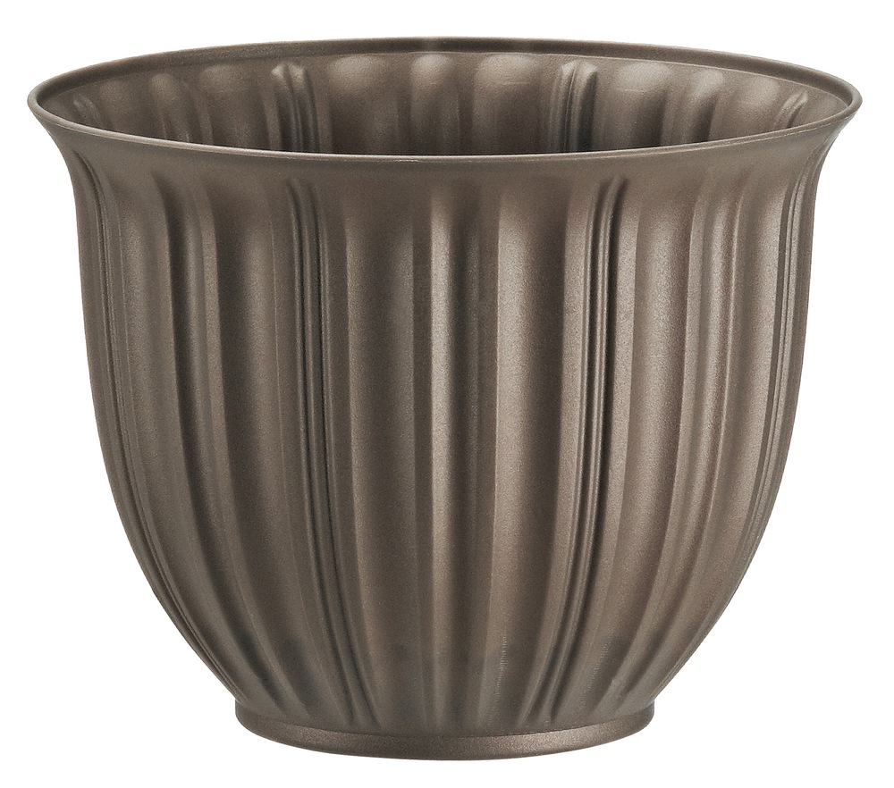 Pot à plantes Coventry en plastique avec soucoupe d'autoarrosage