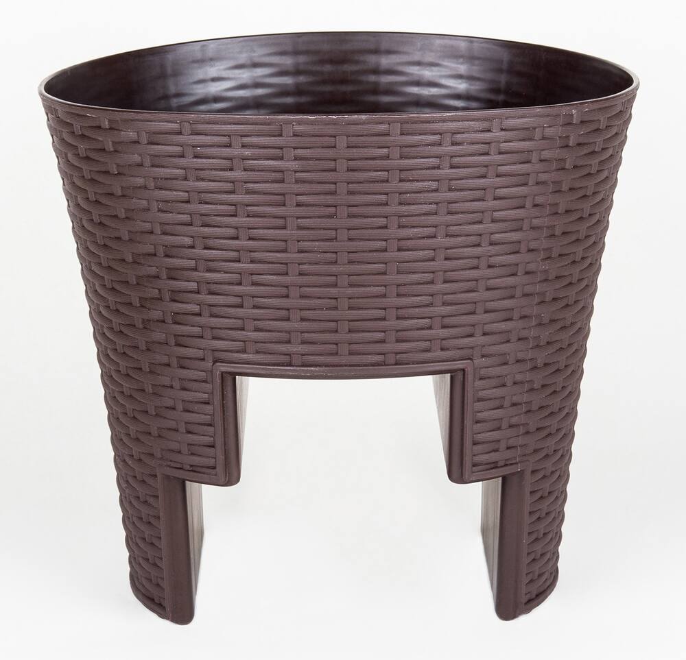 Over Rail Wicker Planter, 10in Canadian Tire