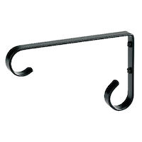 Support décoratif pour jardinière suspendue, noir, 6 po