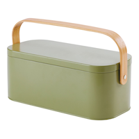 Conteneur de rangement pour jardinage en métal Canvas Front_Three_Fourths_Angled_Left