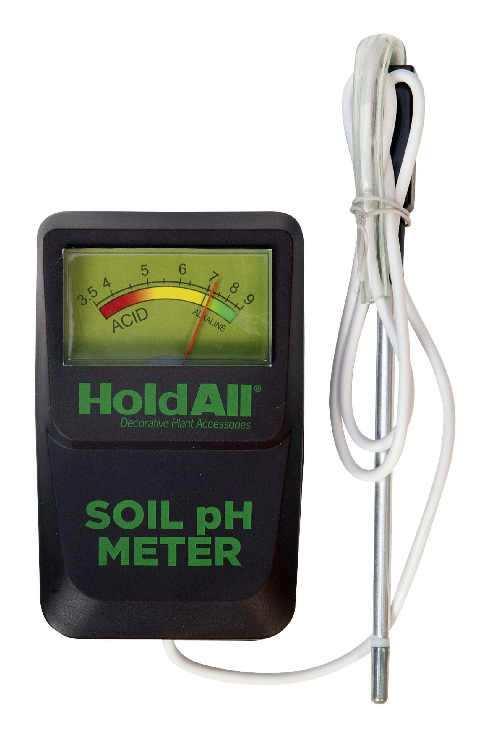 HoldAll Soil pH Plant Meter Front_Flat