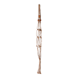 Jute Plant Hanger, Natural, 30-in Front_Flat