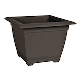 Bloem Dayton Series Square Planter, 15-in, Assorted Colours Front_Three_Fourths_Angled_Right