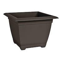 Bloem Dayton Series Square Planter, 15-in, Assorted Colours
