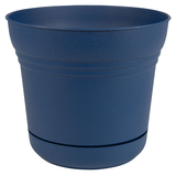 Bloem Saturn Plastic Round Planter, 5-in, Assorted Colours Front_Elevated