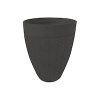Jardinière haute en résine Southern Patio Revna, 21 po, couleurs variées Front_Elevated