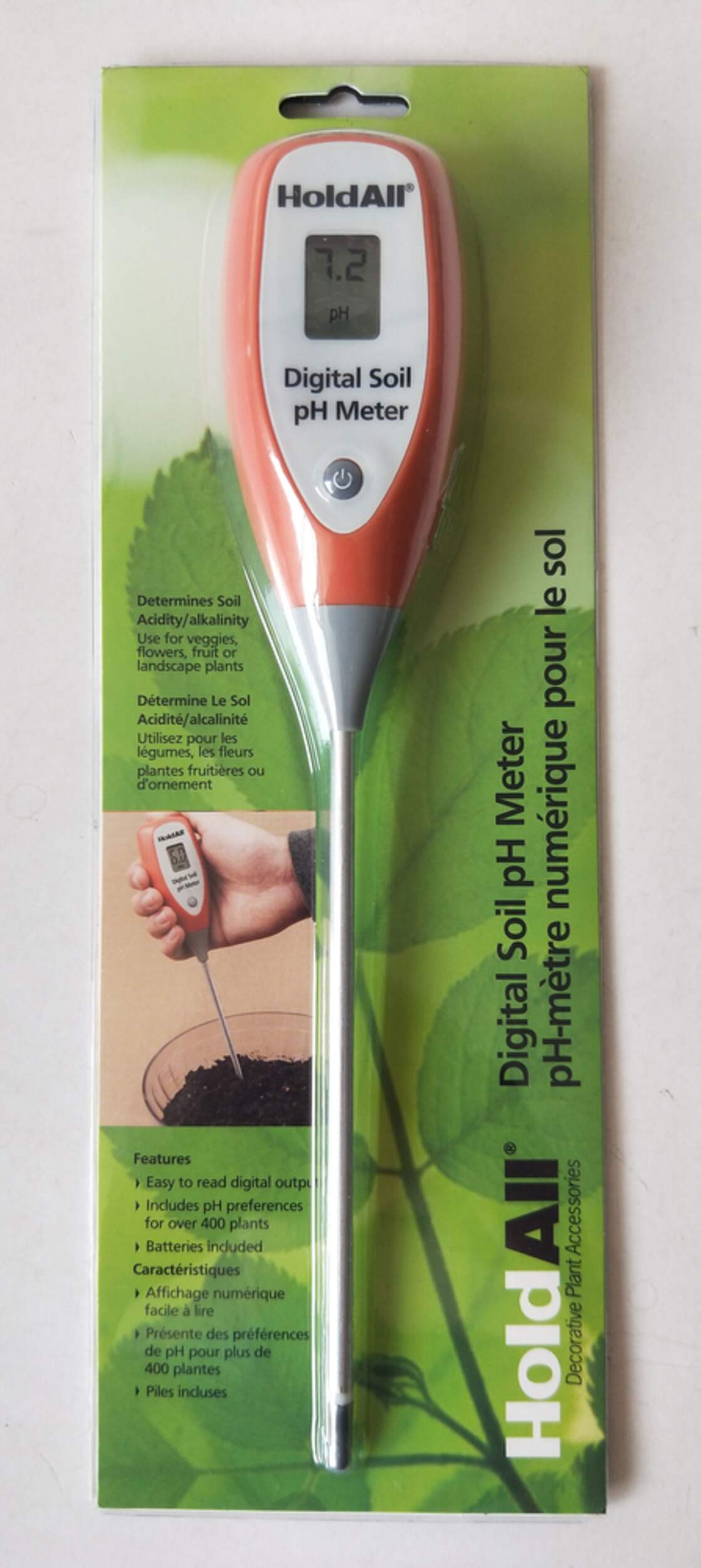 Doseur à pH numérique Panacea, pile comprise Front_Flat