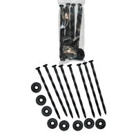 Technoflex Flexi Pro 8-in Outdoor Anchoring Kit, 8-pk Composite_or_Mixed