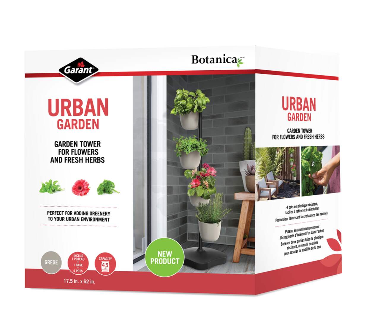Botanica Garant Indoor & Outdoor Urban Garden Tower Vertical