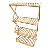 McKenzie Bamboo 4-Tier Seed Starting Station Front_Angled_Left
