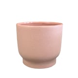 Jardinière décorative d'intérieur en céramique Palma, 8 po, rose Front_Elevated