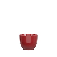 Modus Lifestyle Krista Waterproof Indoor Planter, Red, 5-in Front_Elevated