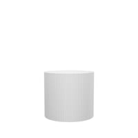 Modus Lifestyle Siena Textured Indoor Planter, White, 6-in Front_Elevated
