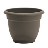 Bloem Ariana Self-Watering Planter, Round, 21.5-in W x 17-in H x 21.5-in D, Peppercorn Front_Elevated