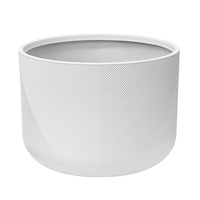 Garant Short Gavin Planter, Indoor/Outdoor, 14-in W x 11-in H x 14-in D, White