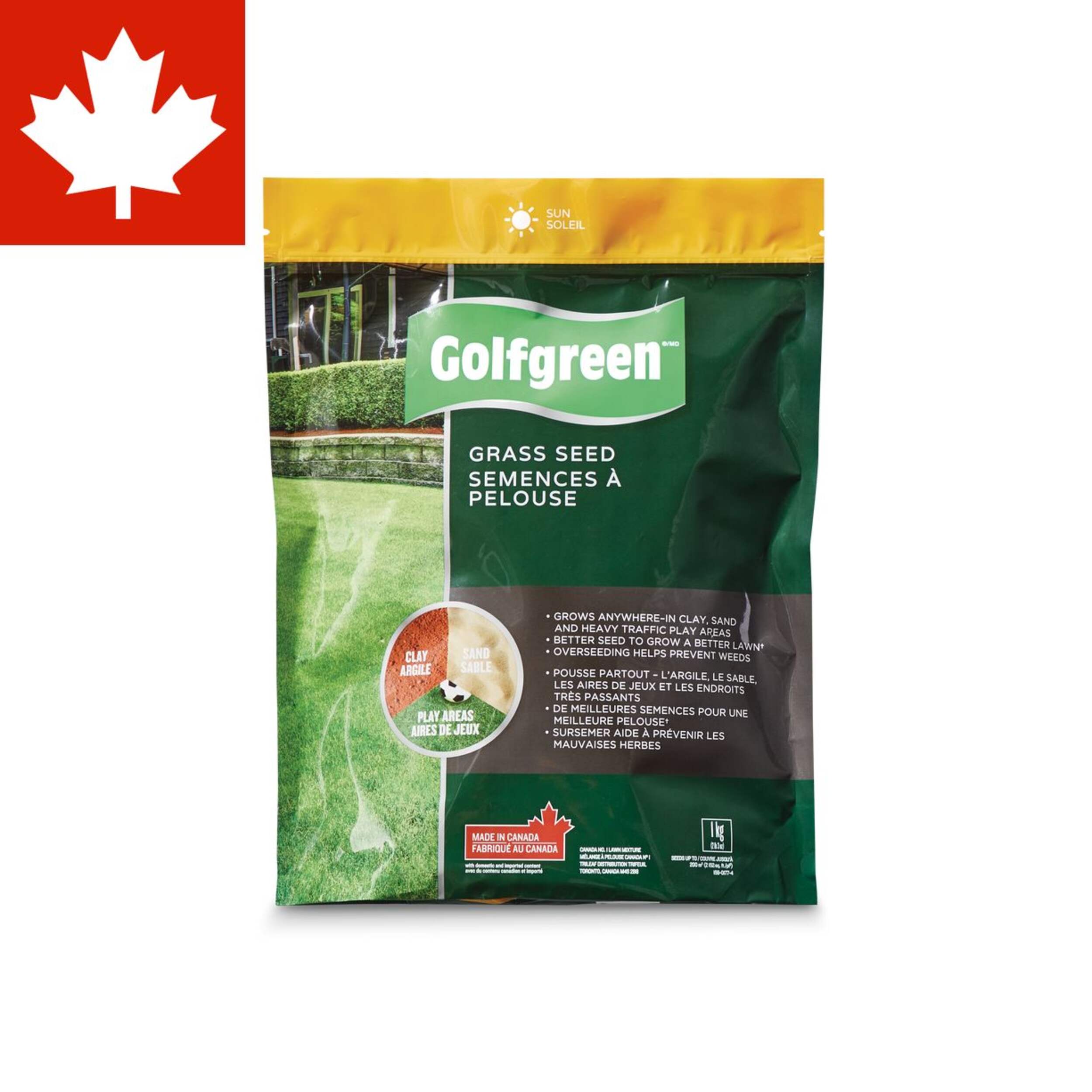 Semence Golfgreen, soleil, 1 kg Front_Flat