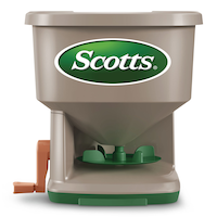 Scotts Whirl Year-Round Hand-Held Spreader, 1,500 sq. ft. Front_Flat
