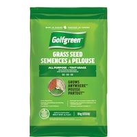 Golfgreen All Purpose Grass Seed with Starter Fertilizer, Weed-Free, 2-5-2, 8kg Front_Flat