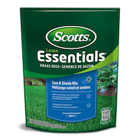 Scotts Lawn Essentials Sun & Shade Grass Seed Mix, Weed-Free, 1-kg Front_Flat